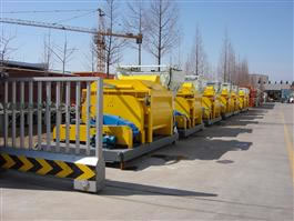 شافت التوأم خلاطات الاسمنت JS500