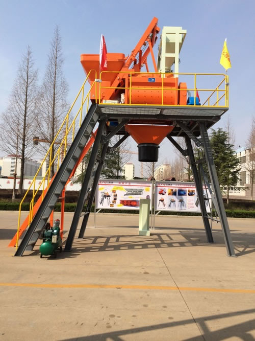 Doble eje Hormigonera JS750