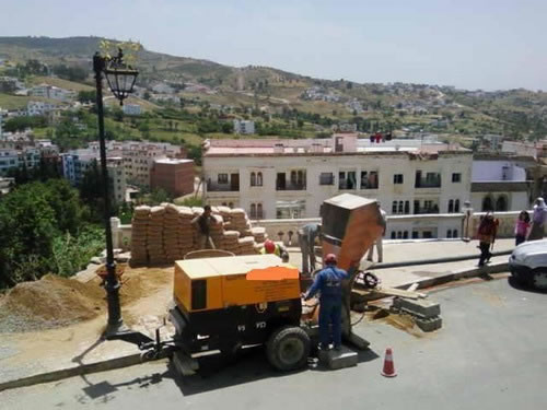 Bomba Betoneira com hidráulico Hopper