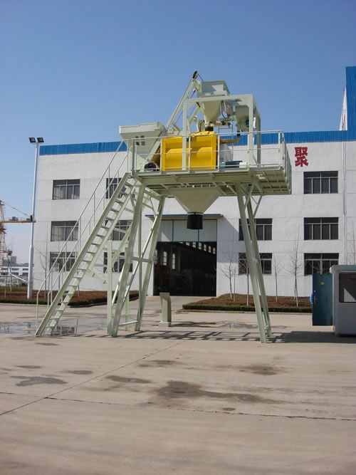 Двухвальный смеситель JS1000 Бетон