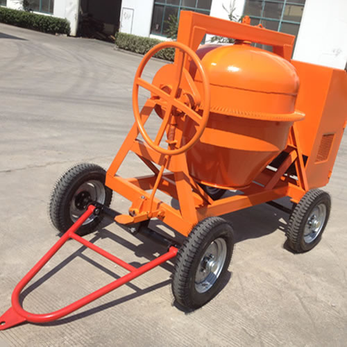 Portable Concrete Mixer without Hopper