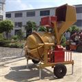 Concrete Mixer with Hydraulic Hopper